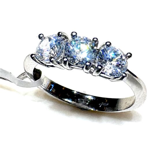 Anneau Sommer Femme 9KT in Or Zircone AN TRIL ZIRC - AN TRIL ZIRC